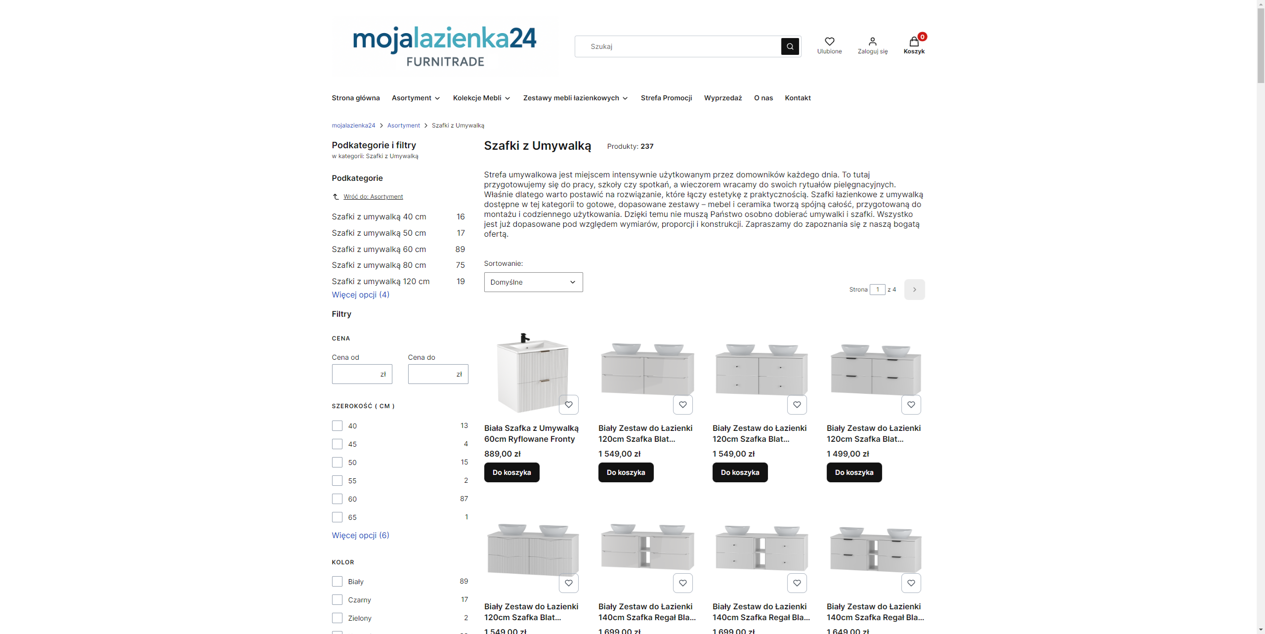 Na co zwrócić uwagę przy zakupie szafki z umywalką?