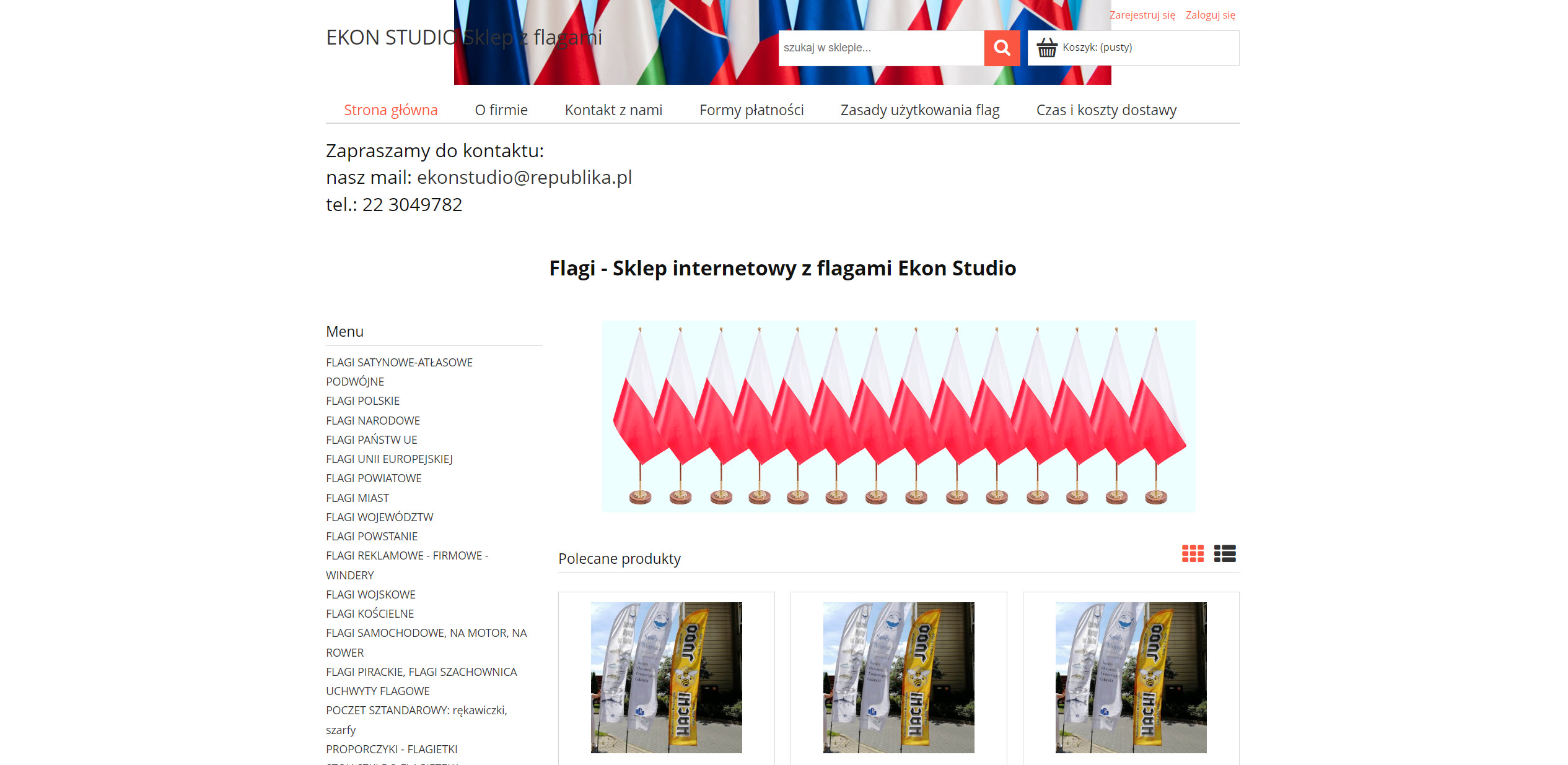 Flagi do kupienia na wydarzenia firmowe i państwowe - na co zwrócić uwagę przed zamówieniem?