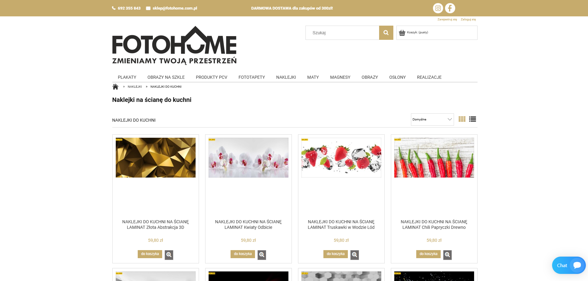 Naklejki na ścianę do kuchni jako alternatywa dla płytek