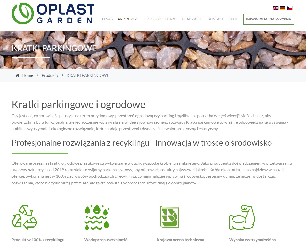 Kratki parkingowe jako sposób na utwardzenie terenu bez betonu